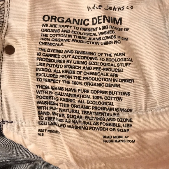 Organic Denim Nudie Jeans - Picture 7 of 7